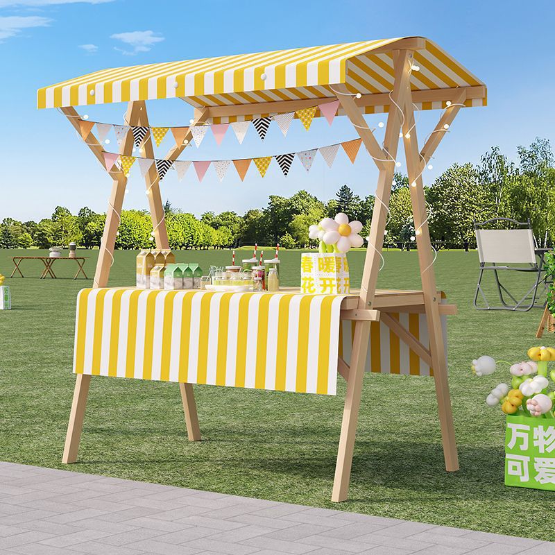 集市摊位展示架夜市摆摊架子户外棚摆摊促销展台移动折叠地摊推车