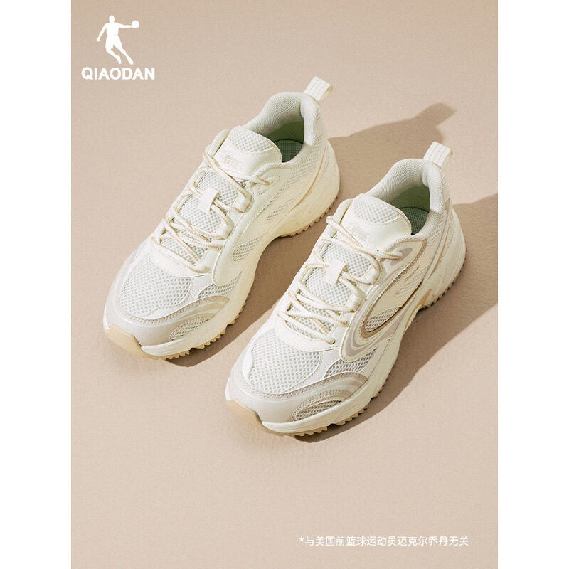 Jordan Kaiyuan Se3.0 Casual Shoes for Women, New Silver Retro Running Shoes, Soft-Soled Mesh Breathable and Wear-Resistant Sports Shoes