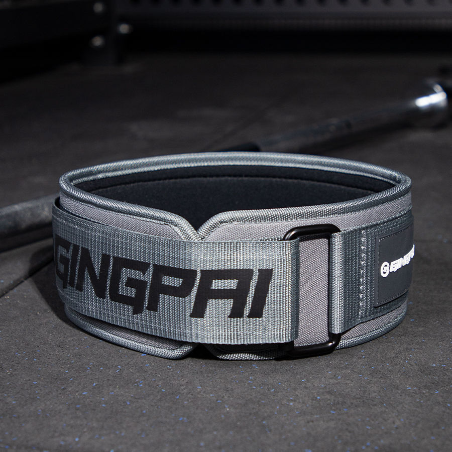 Cinturón en cuclillas de tirón duro para hombres deportes de cintura para mujeres fuerza de levantamiento de pesas entrenamiento de equipos profesionales de desmontaje rápido de botón comercio exterior