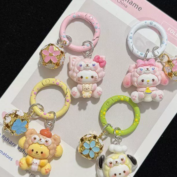 Sanrio, мультяшная подвеска, школьный рюкзак, подвеска