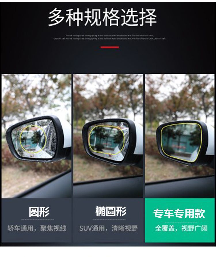 Rearview Mirror Rainproof Film for Honda CRV Breeze URV XRV