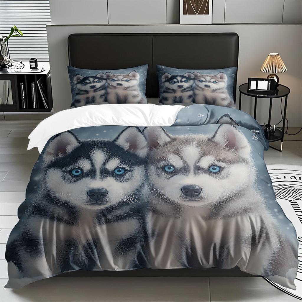 Cute perrito abrasión kit impresión digital pro-piel fabricante textil respirable venta directa soporte TEMU / JIT