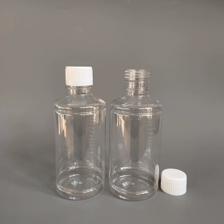 Пластиковая бутылка 250 мл, прозрачная бутылка для отбора проб жидкости, бутылка для агента для воды, дополнительная бутылка, противоугонная крышка, маленькая бутылка из ПЭТ-бутылка с шкалой для рта