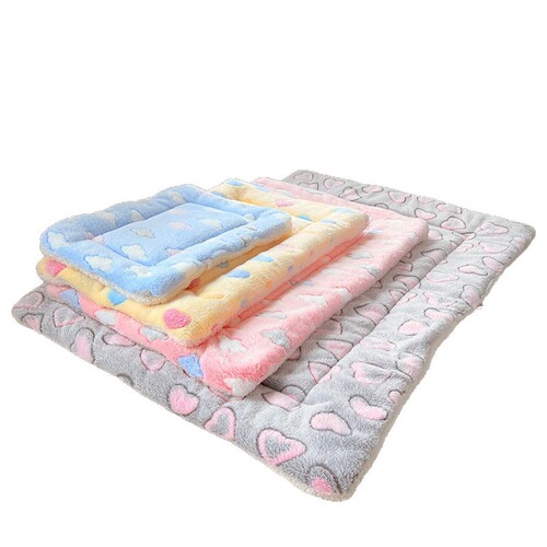 Pet mat, thick warm fuzzy blanket, cotton pad, dog bed, cat blanket, dog supplies