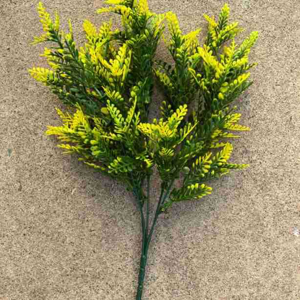 Plantas verdes artificiales pequeñas plantas retardantes de llama B1 SGS certificación de la UE informe retardante de llama simulación de plantas artificiales de haz