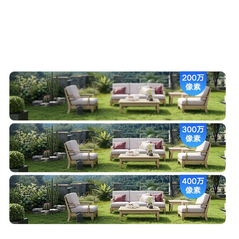 Hikvision surveillance camera 2 million outdoor monitor full color night vision infrared 50 m monitor POE network