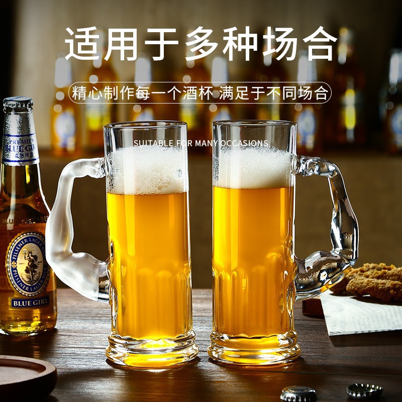 Taza de cerveza Hercules, taza muscular, taza de cerveza, taza de vidrio de gran capacidad, taza de vino creativa personalizada, bar de restaurante