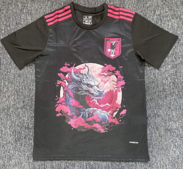 25-26 Nueva camiseta de anime de camiseta japonesa One Piece Samurai Sakura Dragon Ball Uniforme de fútbol transfronterizo de edición especial