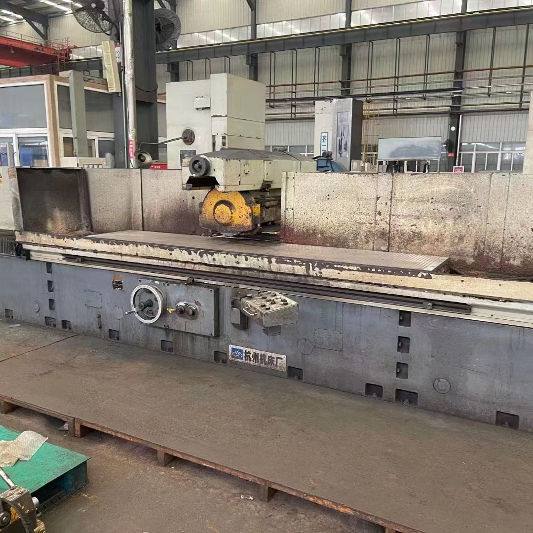 处理二手杭州M7160x30-HZ平面磨床砂轮转速1440机床重量:12t