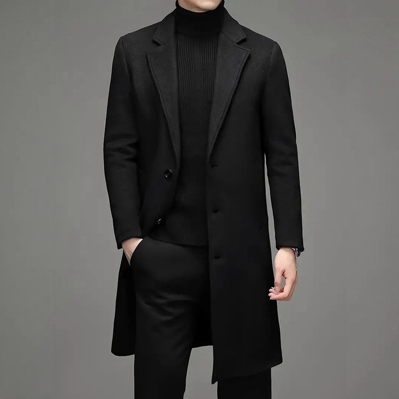 [in Stock] 2026 Spring and Autumn Cross-Border Trendy Fashion Trench Coat, Lightweight for Daily Use, High-End Executive Meeting Trench Coat Jacket