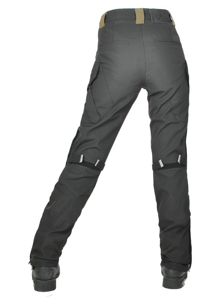 VOLERO motocicleta cuatro estaciones a prueba de caídas pantalones de ciclismo impermeable a prueba de viento transpirable de cintura alta mujer jinete militar locomotora verde a prueba de caídas pantalones