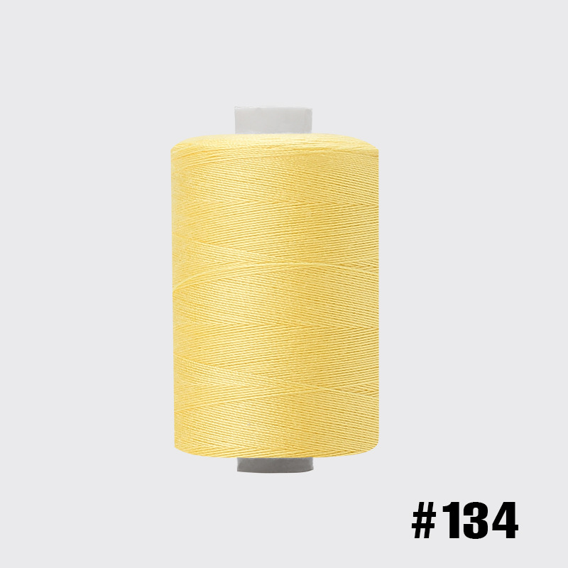 1000 yardas de hilo de poliéster de alta velocidad combinación de colores hogar hilo de coser mano hilo pequeño hilo fino dos hilos 402 hilo de coser