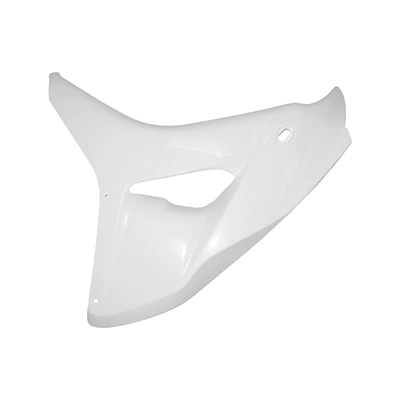 Motorcycle Fender, Year: Shell, Front Fairing, Rear - left-big-bag-white-embryo