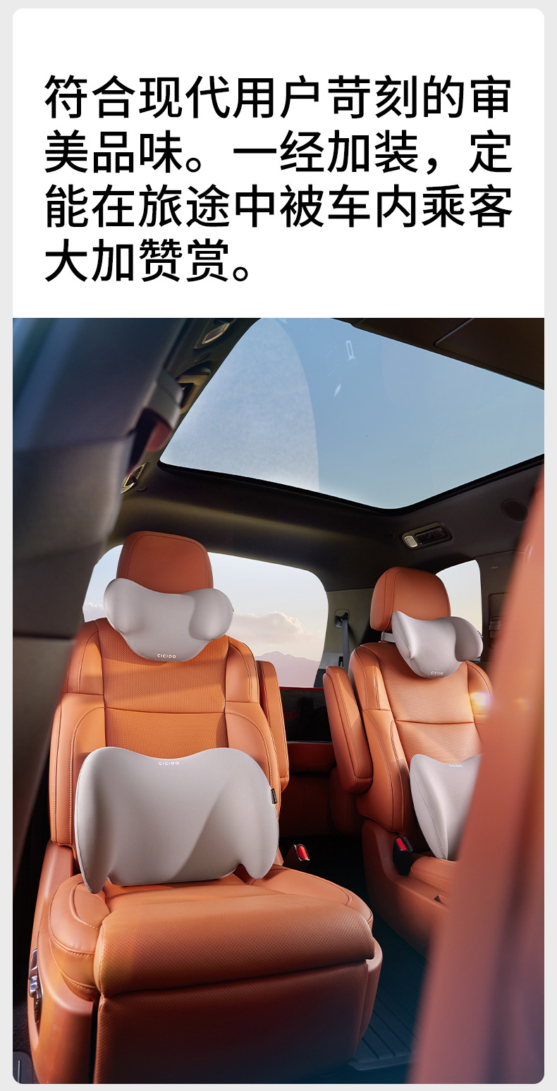 CICIDO Car Waist Support Waist Cushion Car Backrest Pillow Waist Pillow Car Waist Support Driving Waist Support