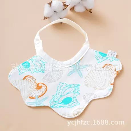 [small claw bib] scallop