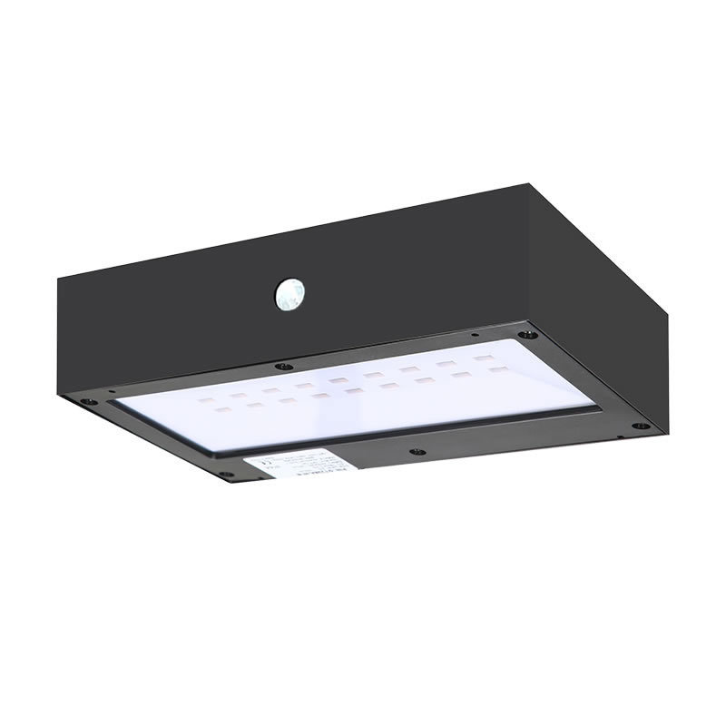 Inducción del cuerpo humano-grande arriba y abajo de la lámpara de pared luminosa negro 19,8*10,8*4,6 CM