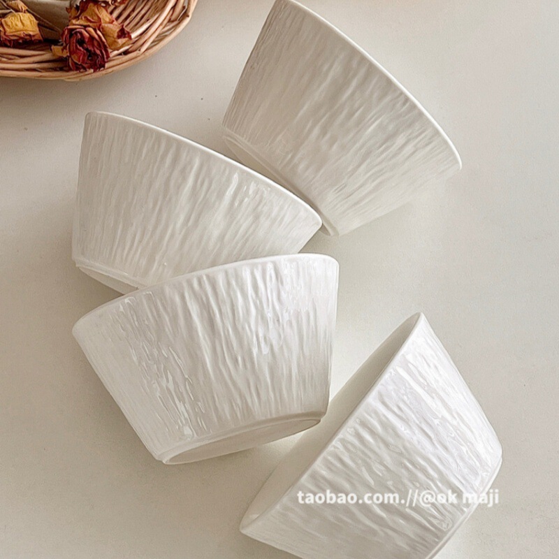 OK maji South Korea ins style tableware ceramic rice bowl home soup bowl especially nice bowl yogurt bowl OK maji South Korea ins style tableware ceramic rice bowl home soup bowl especially nice bowl yogurt bowl