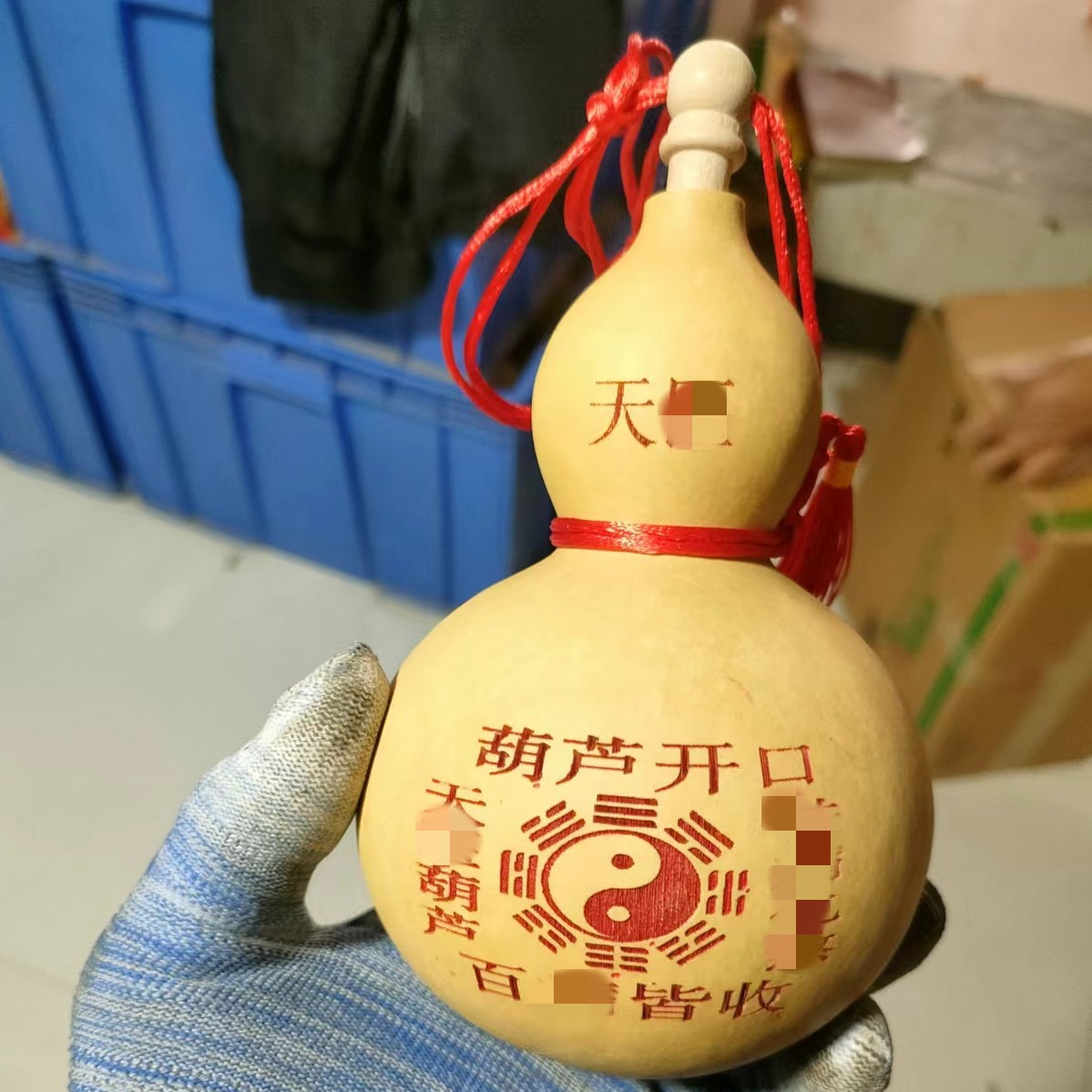 工厂批发14-16cm酒葫芦景区地摊夜市工艺挂件家居摆件工艺酒葫芦