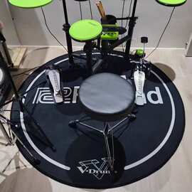 电鼓水晶绒客厅地毯录音室摇滚隔音防滑架子鼓降噪耐脏吸水地垫