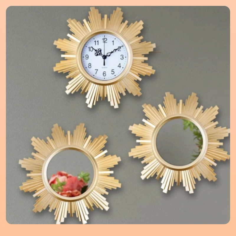 Reloj de pared decorativo retro nuevo, venta caliente en Amazon, estilo europeo/anticuado creativo, venta al por mayor