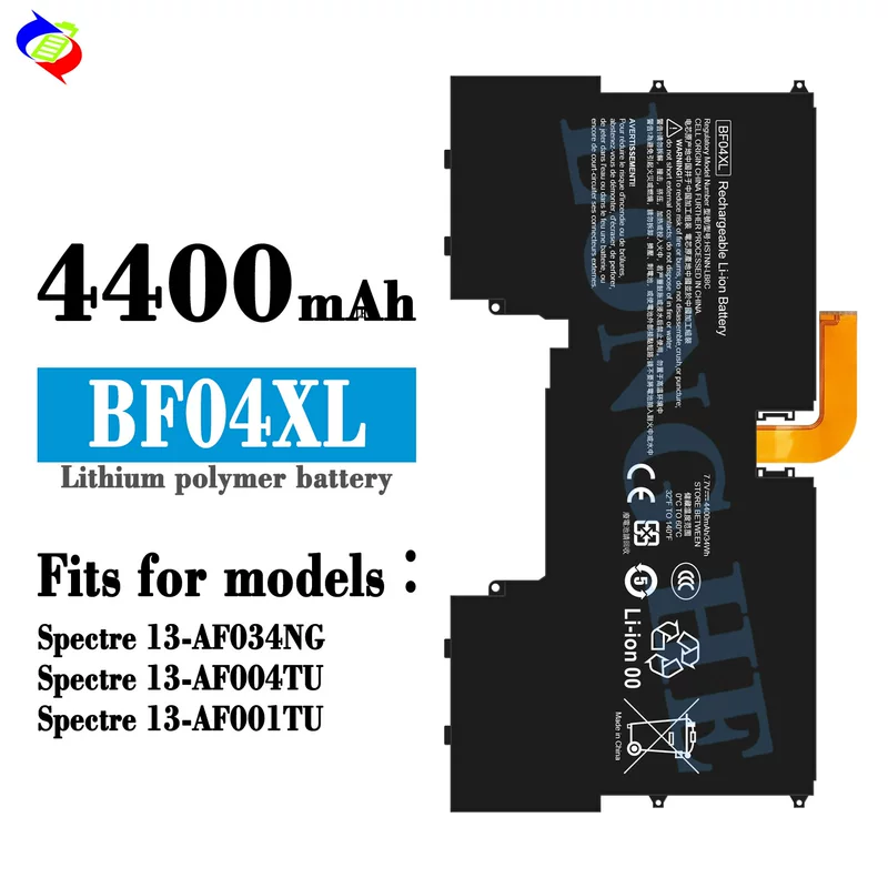 Аккумулятор для ноутбука HP Specter 13-AF034NG/13-AF004TU BF04XL