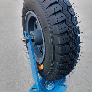 16-Inch 400-8 Cast Iron Thickened Inflatable Heavy-Duty Universal Wheel Directional Agricultural Weighted Handcart Wheel