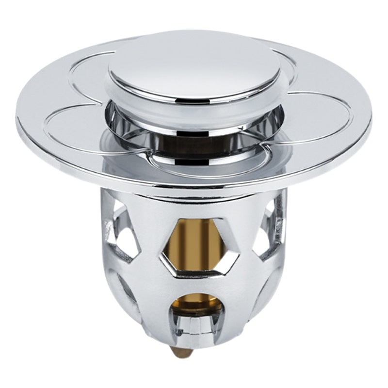 Tapón a prueba de fugas para lavabo, tapón para lavabo, tubo de desagüe para lavabo, núcleo desplegable, fregadero de acero inoxidable.
