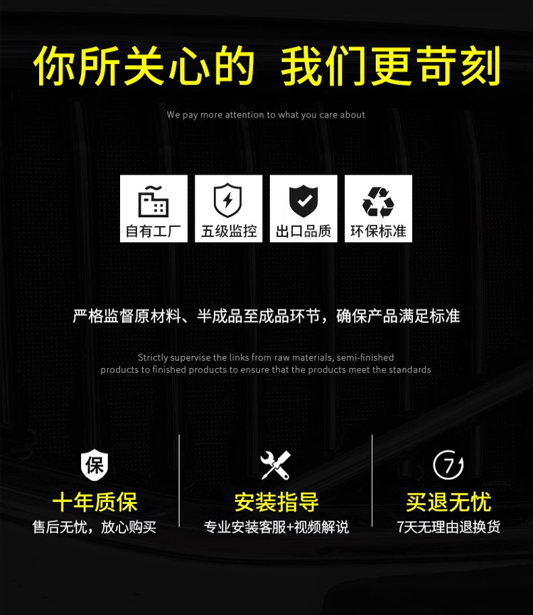 Suitable for 22-23 Honda Models Insect-Proof Net Car Radiator Protection Net Anti-Weed Modification