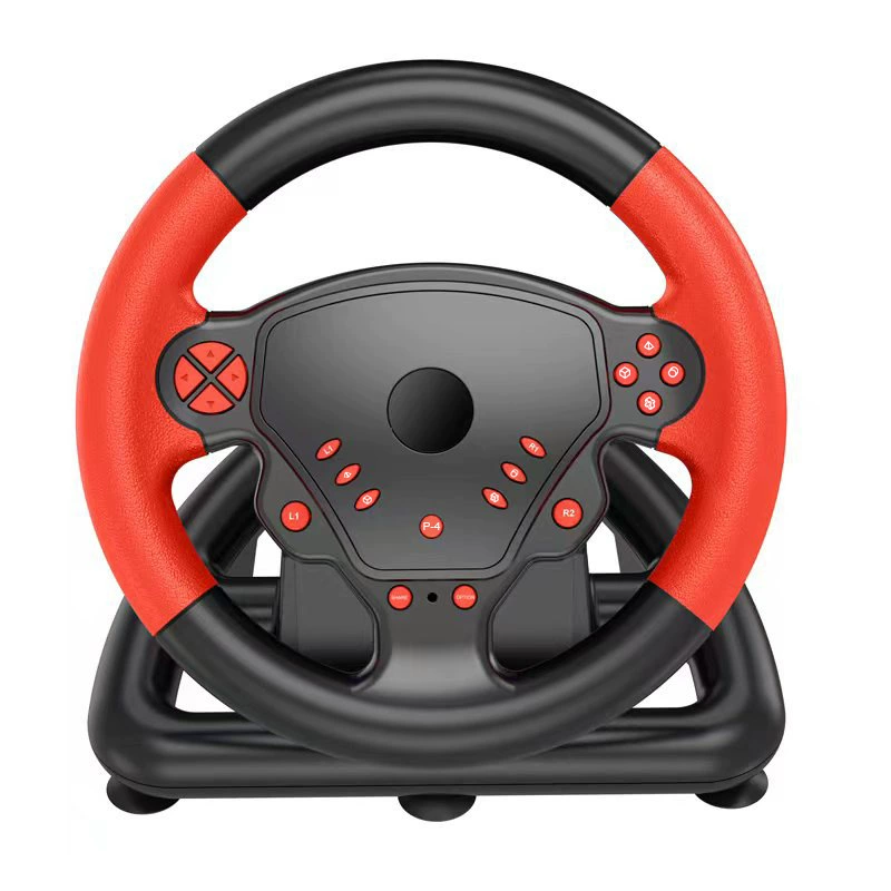 Game machine steering wheel supports PS4 and PS3