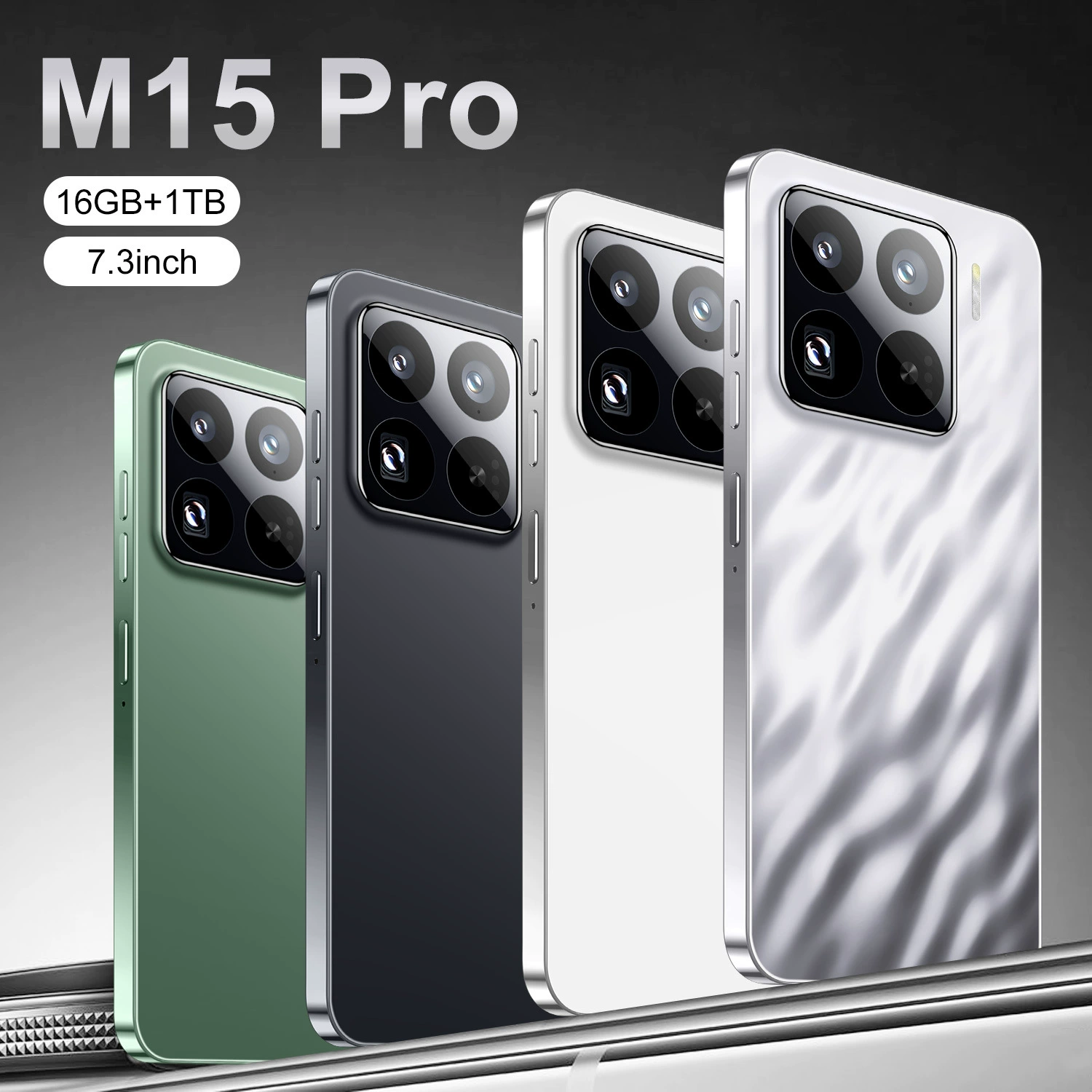 Кросс-борт глобальное эксклюзивное предложение M15 Pro иностранной торговли 16+1T Android смартфон 5G источник фабричная цена оптом