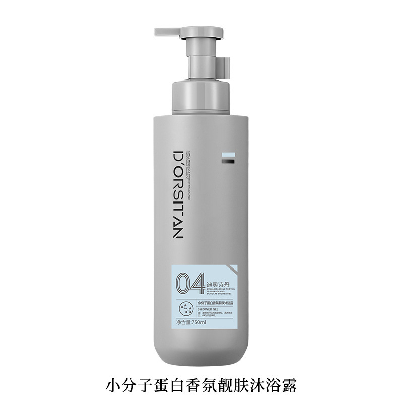 Dor Shidan champú pequeña molécula Proteína de limpieza profunda y cuidado traje de larga duración fragancia Gel de ducha al por mayor