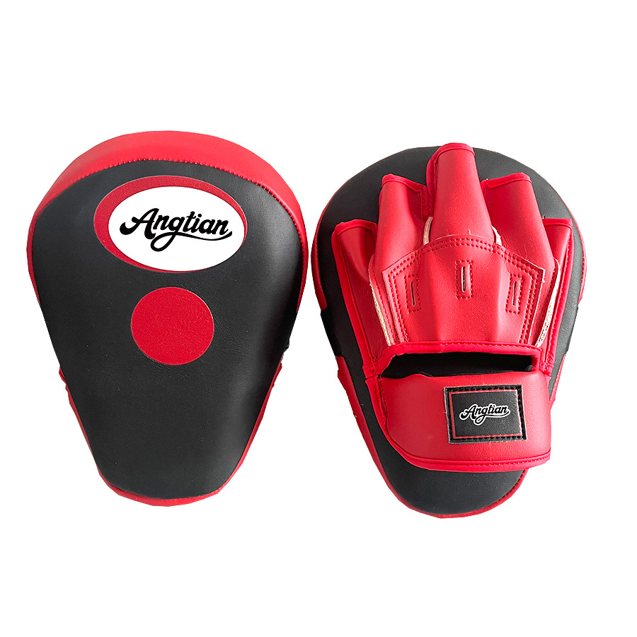 Fábrica Angtian profesional personalizada entrenamiento de boxeo de lucha entrenamiento de sanda blanco de mano