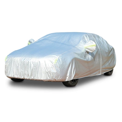 Car clothing – sun-proof rain-proof car cover - 2s-small-hatchback-large-square-silver