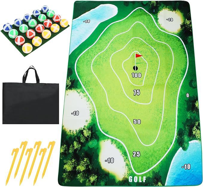TheCasualgolfgameSet ocio Golf juego golf golpeando Mat estera juego novato