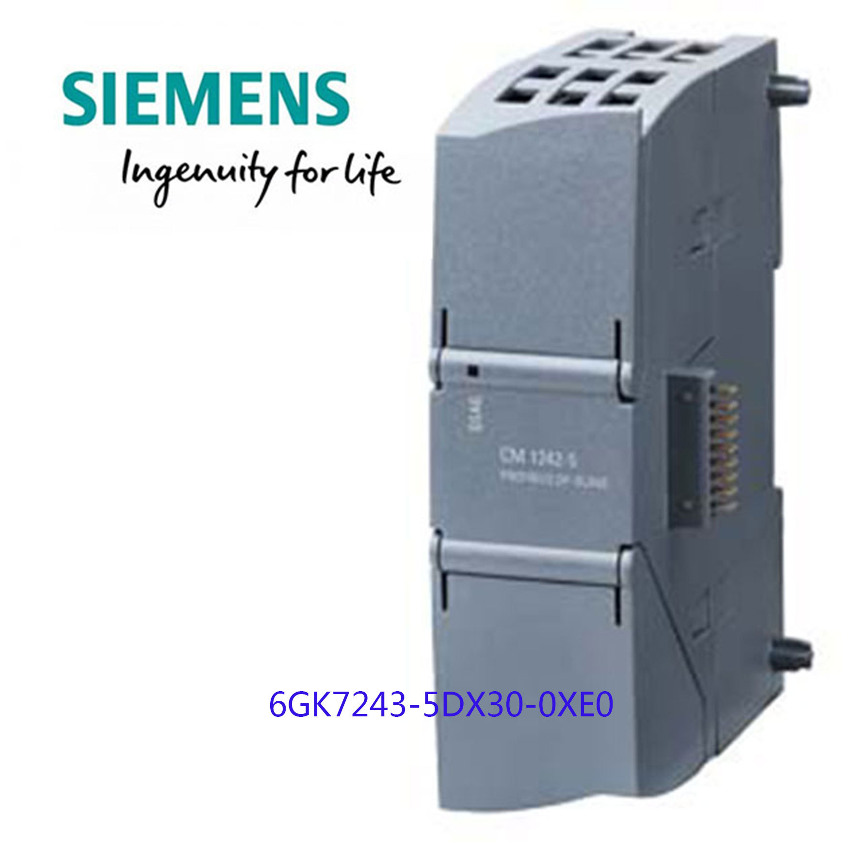 6GK7243-5DX30-0XE0西门子S7-1200,CM1243-5 PROFIBUS DP主站模块