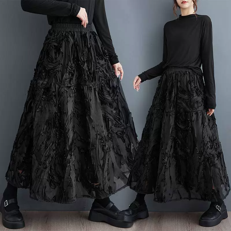 Новая весенняя и осенняя французская темпераментная трехмерная сетка