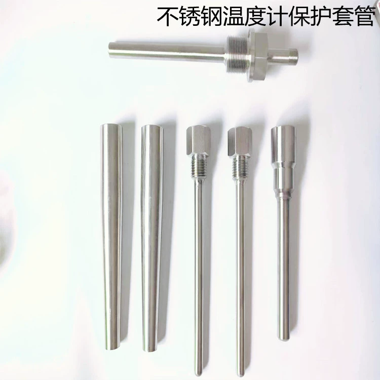 Биметаллический термометр внутренняя и внешняя проволока защитная втулка M27 * 2 термическое сопротивление/пара датчик температуры основание защитная трубка