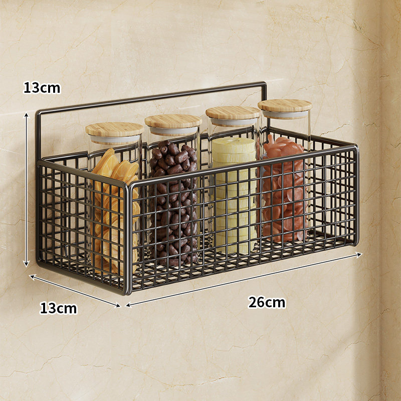 Especiero de Pared para Cocina Sin Perforación, Multifuncional