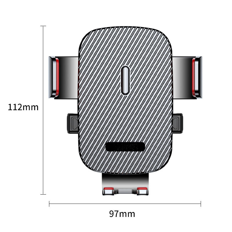 New Cross-Border Universal Car Phone Holder, Center Console Car Mount, Suction Cup Type Navigation, Multi-Functional Automatic Lock