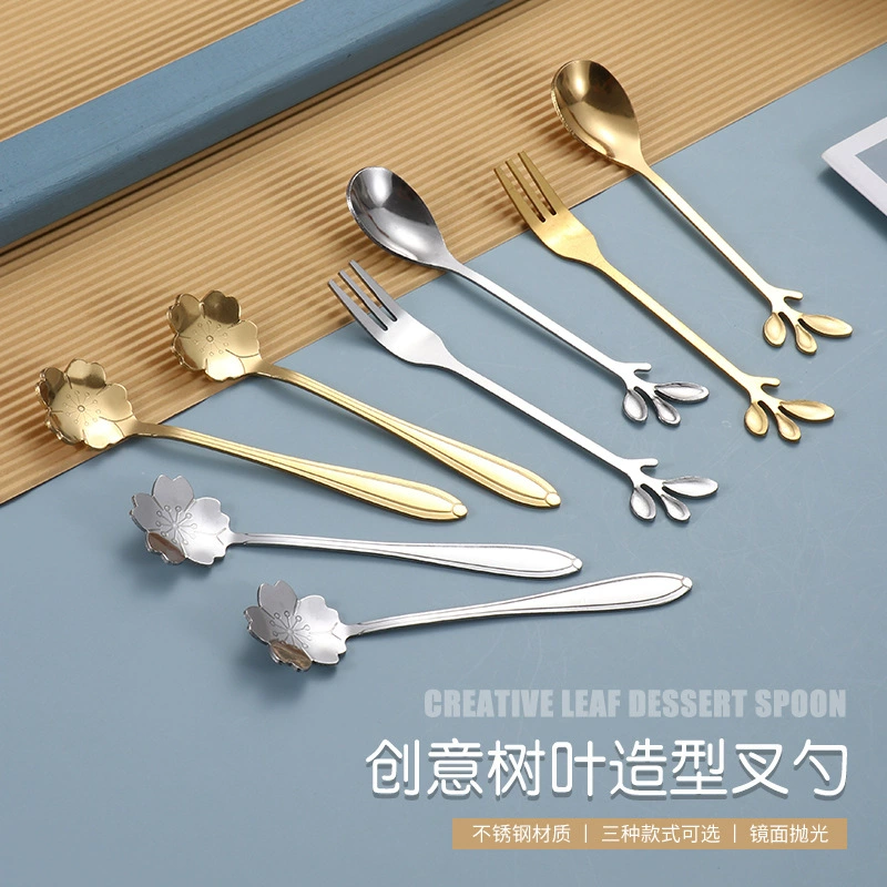 Creative mixing stick stainless steel for home use, spoon, Birthday gift
