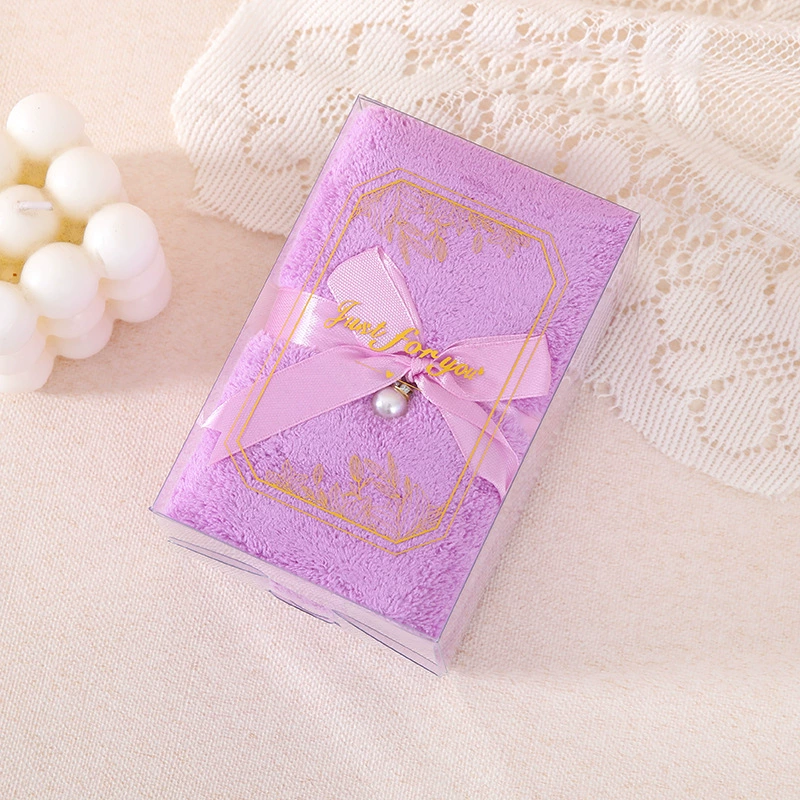 Towel, creative soft gift box, Birthday gift