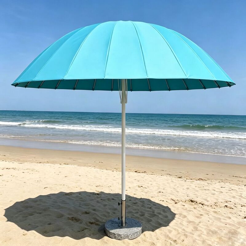 Trendy Dome Beach Umbrella, Outdoor Central Pole Sunshade Umbrella, Wholesale from Manufacturer for Tourist Areas, Guesthouses, and Seaside Gardens Trendy Dome Beach Umbrella, Outdoor Central Pole Sunshade Umbrella, Wholesale from Manufacturer for Tourist Areas, Guesthouses, and Seaside Gardens