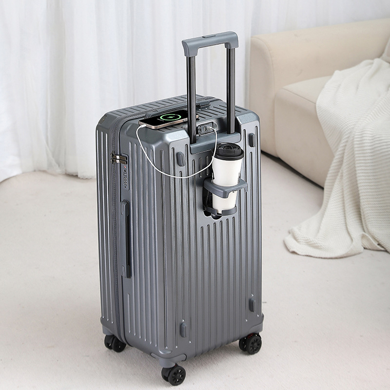 [Seleccionado cuidadosamente] Maleta de alto valor Maleta multifuncional de gran capacidad Maleta con ruedas de freno amortiguador Caja de contraseña