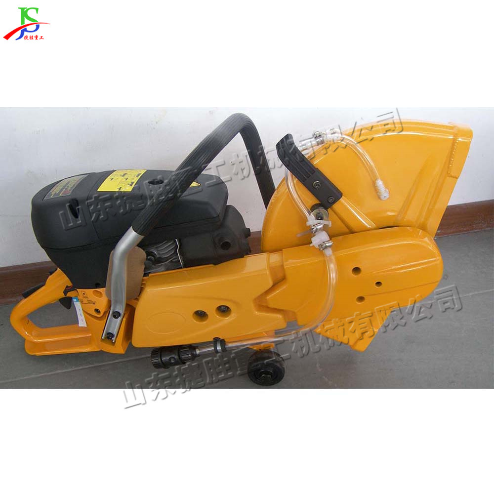 equipos de corte de hormigón armado máquina de corte de hoja de sierra de diamante pequeña sierra de corte de gasolina portátil