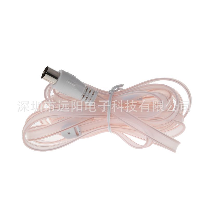 收音机天线汽车载接收信号FM 2米透明双并线T型公头ANT-108
