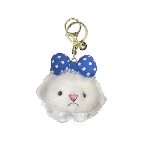 Cartoon Lina Belle doll diy keychain student knitted Duffy pendant accessories new year small gift wholesale