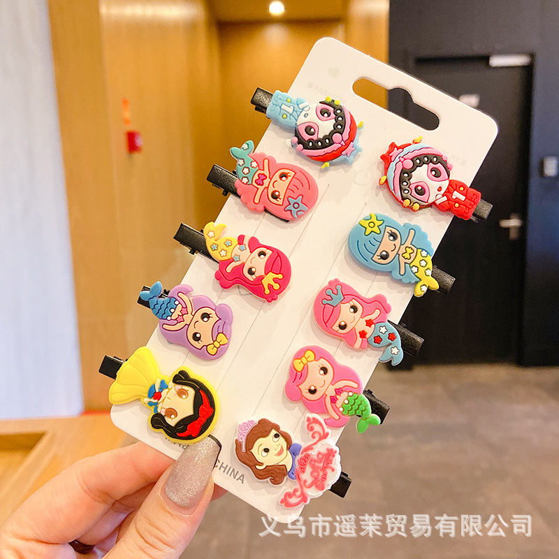 多巴胺儿童发夹女前额刘海夹鸭嘴夹头饰发卡碎发侧边卡子发饰夹子|undefined