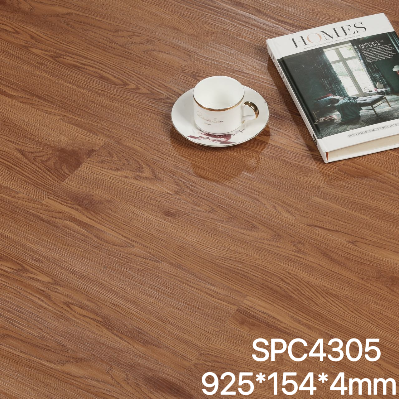 SPC4305 (4mm 방수 및 내마모성) 체리 레드