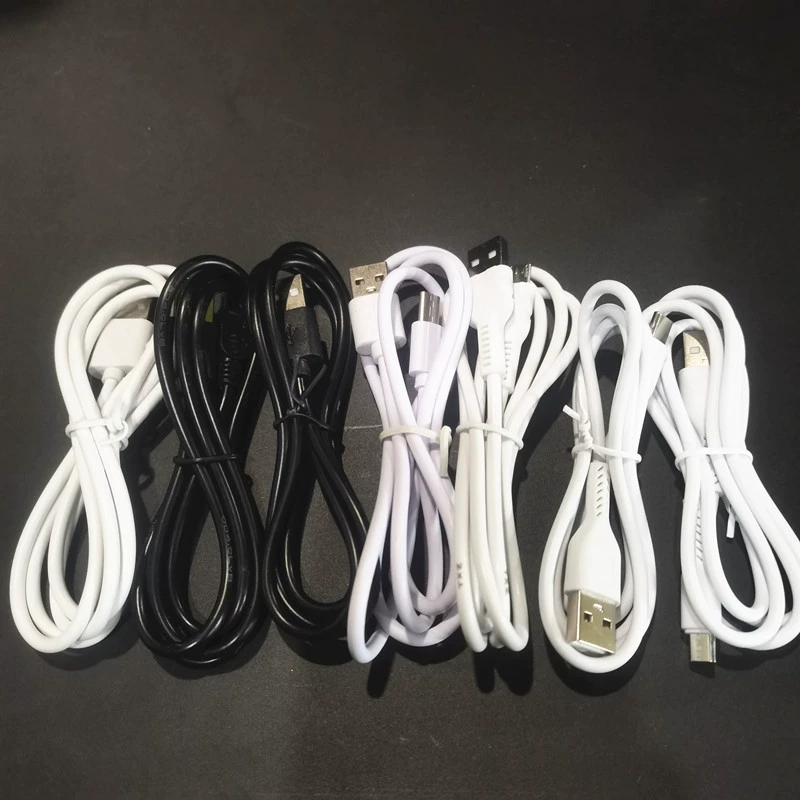 Удлиненная зарядная головка 12 мм, кабель для передачи данных из чистой меди, USB-порт для мобильного телефона, беспроводной порт для смартфона, голый провод, головка для быстрой зарядки