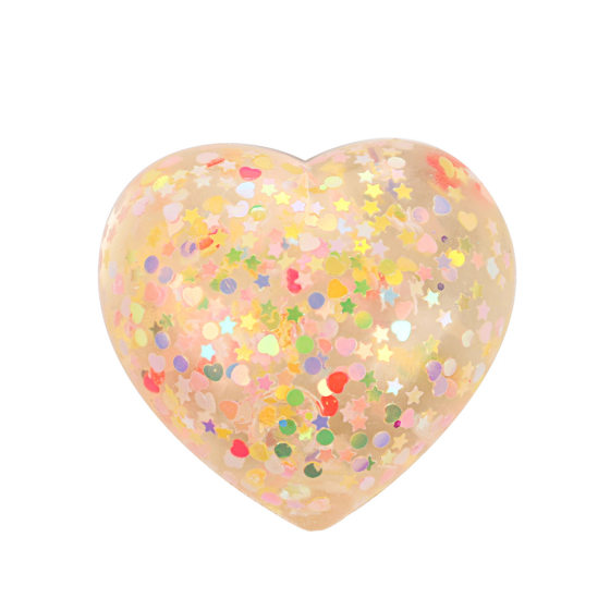 Cross-border new Valentine's Day love malt sugar pinch music decompression toy slow rebound decompression toy factory wholesale
